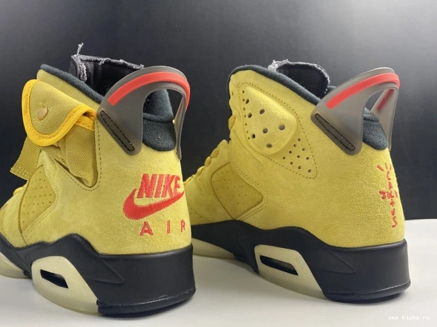 Chep Onekick AIR X TRAVIS SCOTT YELLOW JORDAN CN1084-300 6 0612